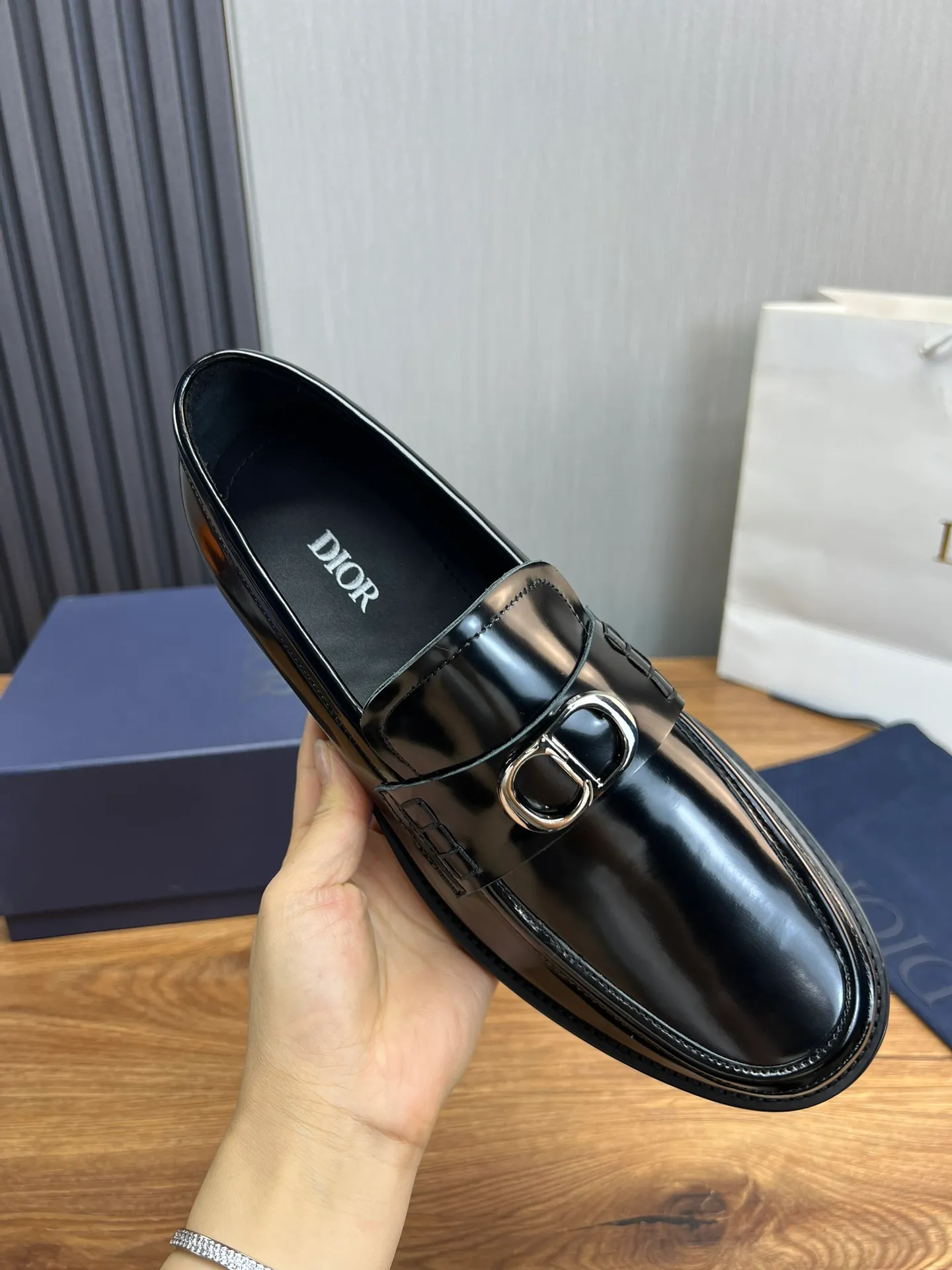 Men's men's shoes💰560💰 Dior men's business casual leather shoes👞all use imported original brand leather, just to create a more comfortable wearing experience, upper: original cowhide➕imported sheepskin lining, original non-slip and wear-resistant rubber outsole✔️36-45 (38.45 non-returnable)
